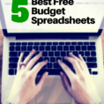 Best Microsoft Excel Budgeting Spreadsheets  Free Household
