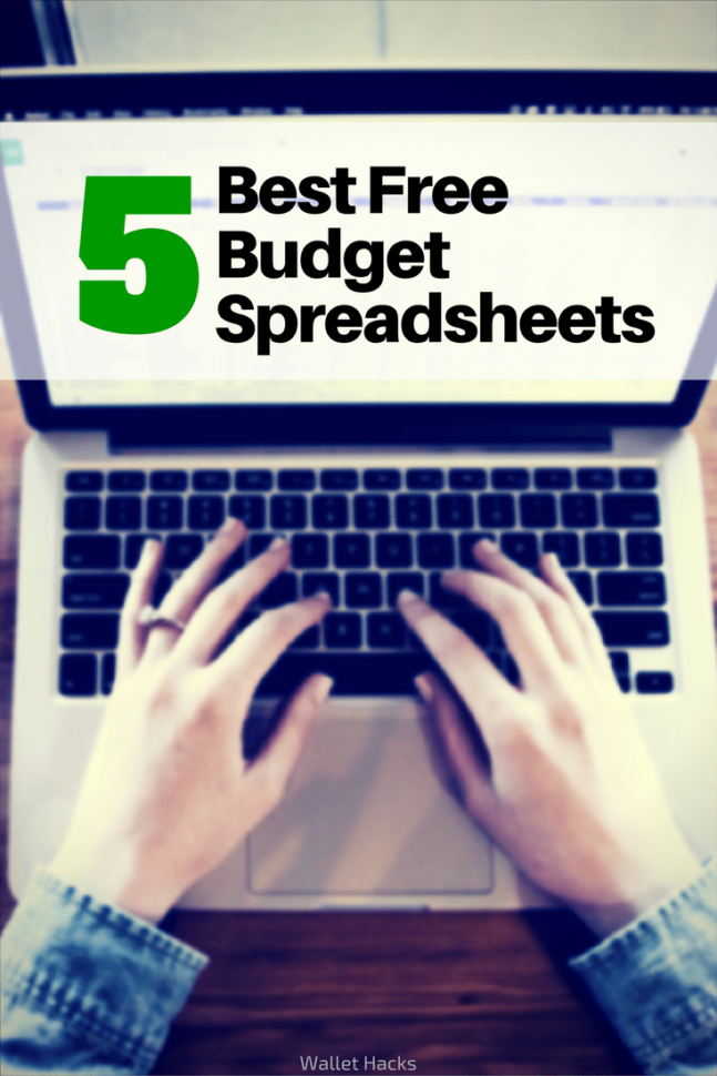 Best Microsoft Excel Budgeting Spreadsheets  Free Household