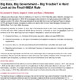 Big Data Big Ernment Big Trouble A Hard Look At The