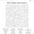 Bill Of Rights Word Search  Word
