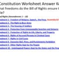 Bill Of Rights Worksheet Answer Key  Netvs