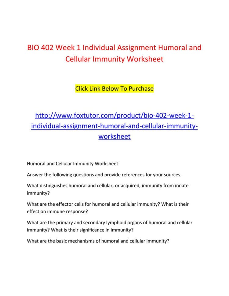 Bio 402 All Assignmentsbio402Ft
