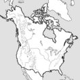Blank Map Of Usa And Canada And Travel Information