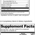 Blank Nutrition Label  Excel  Glendale Community
