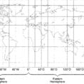 Blank World Map Worksheet With Latitude And Longitude