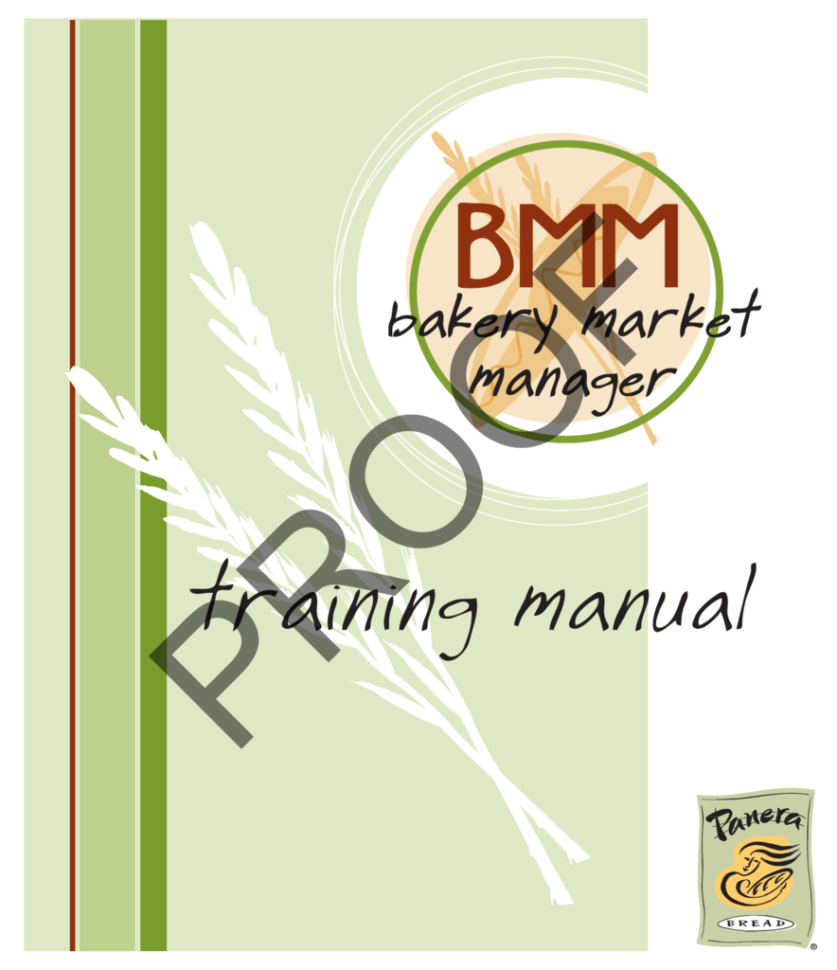 Bmm Manual  Panera Bread