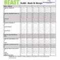 Body Beast Workout Sheet Lovely Body Beast Build Back