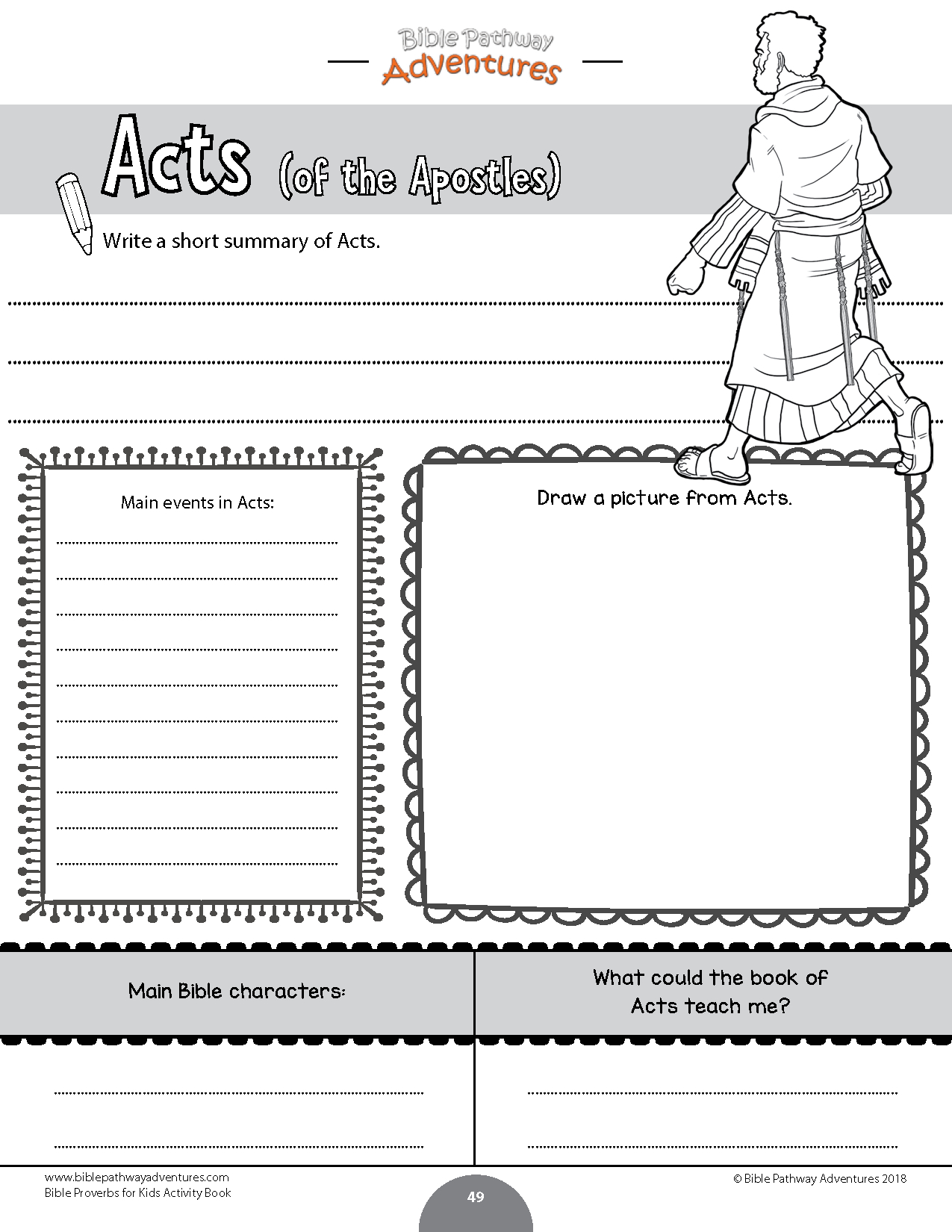 Books Of The Bible Coloring Activity Book – Bible Pathy