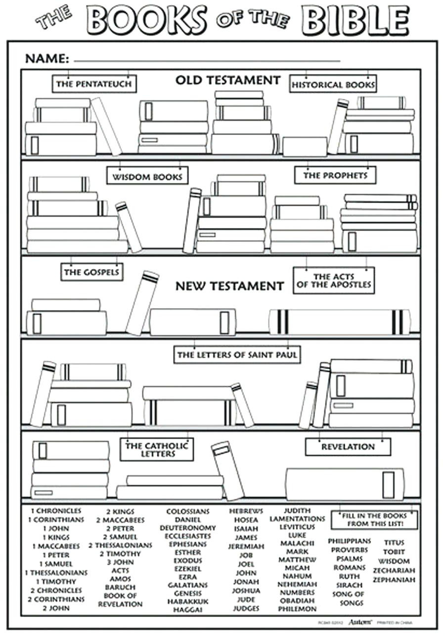 Books Of The Bible Worksheet Printable Soulmatesdatinlub Db excel