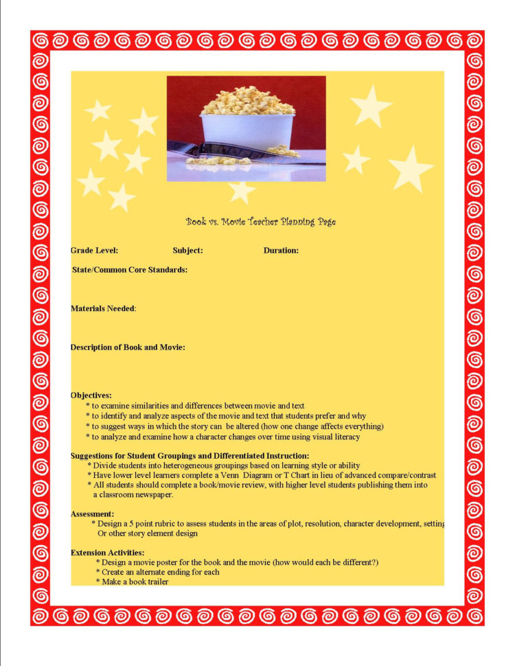 Books Vs Movies Teaching Visual Literacy And Literature