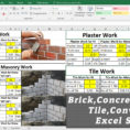 Brickconcrete Plastertileconverter Excel Sheet