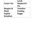 British Food Labels Worksheet  Free Esl Printable