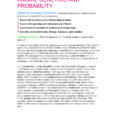 Bsaa Animal Genetics And Probability Worksheet