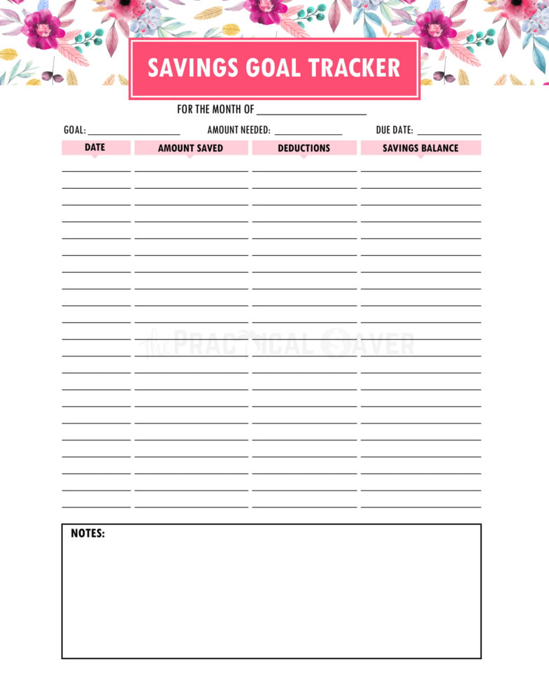 Budget Binder Printables  The Practical Saver