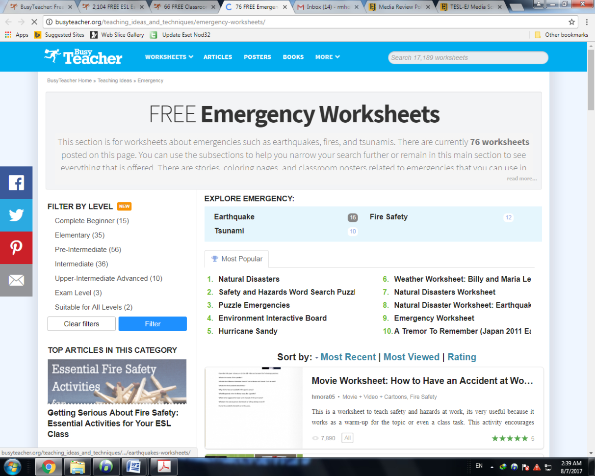 Busyteacher A Website Of Resources For English Teachers