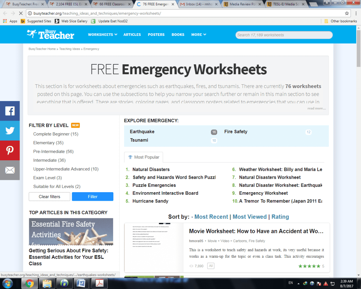 Busyteacher A Website Of Resources For English Teachers