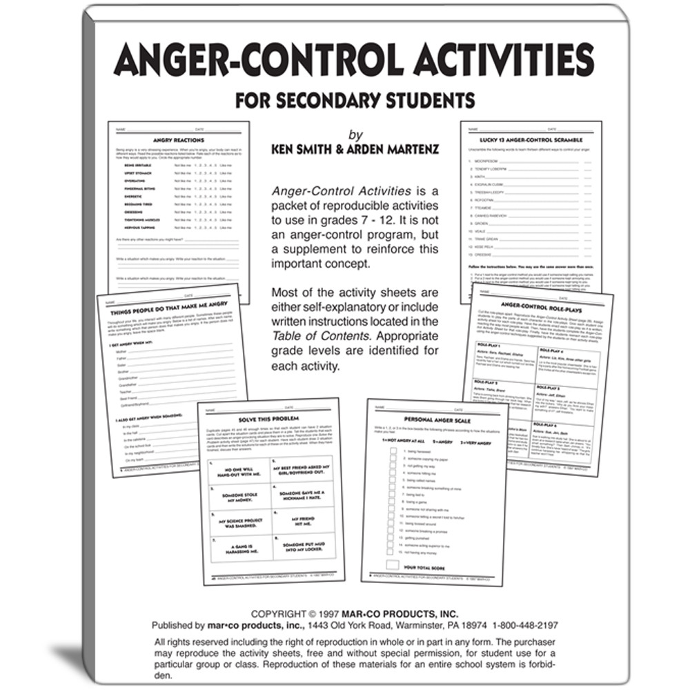 Buy Online Activities For Anger Management With Kids