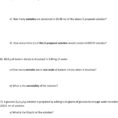 Calculations For Solutions Worksheet And Key  Pdf