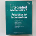 California Integrated Mathematics 3 Response To Intervention Book New  0544441559