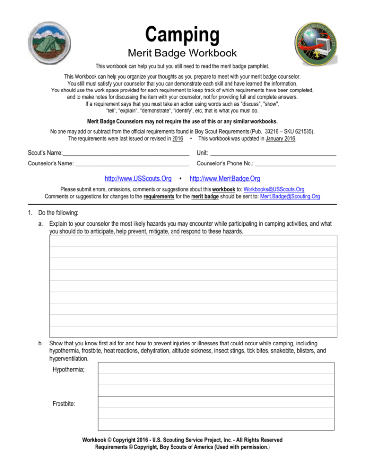 Camping  Us  Service Project