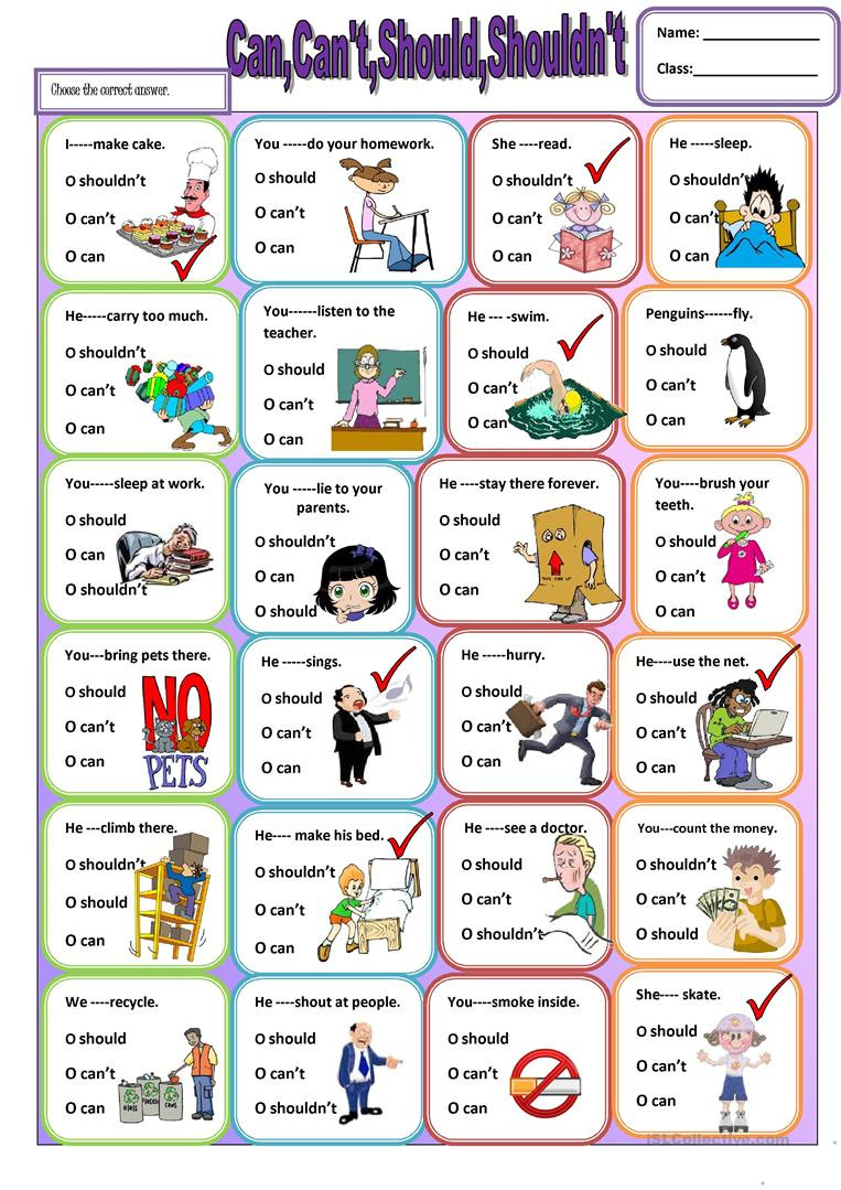 Grammar Worksheet Verbs