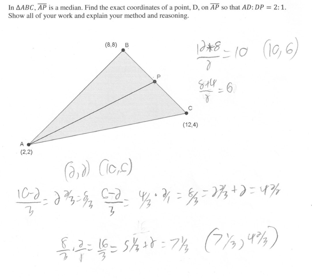 Centroid Coordinates Students Are Asked To Find The