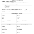 Chapter 1 Worksheet Student's Notes