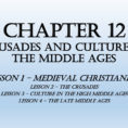 Chapter 12 Crusades And Culture In The Middle Ages  Ppt Download