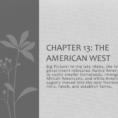 Chapter 13 The American West