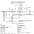Chapter 14 The Reproductive System Crossword  Word