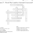 Chapter 27  World R I And Its Aftermath Crossword Puzzle