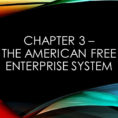 Chapter 3 – The American Free Enterprise System