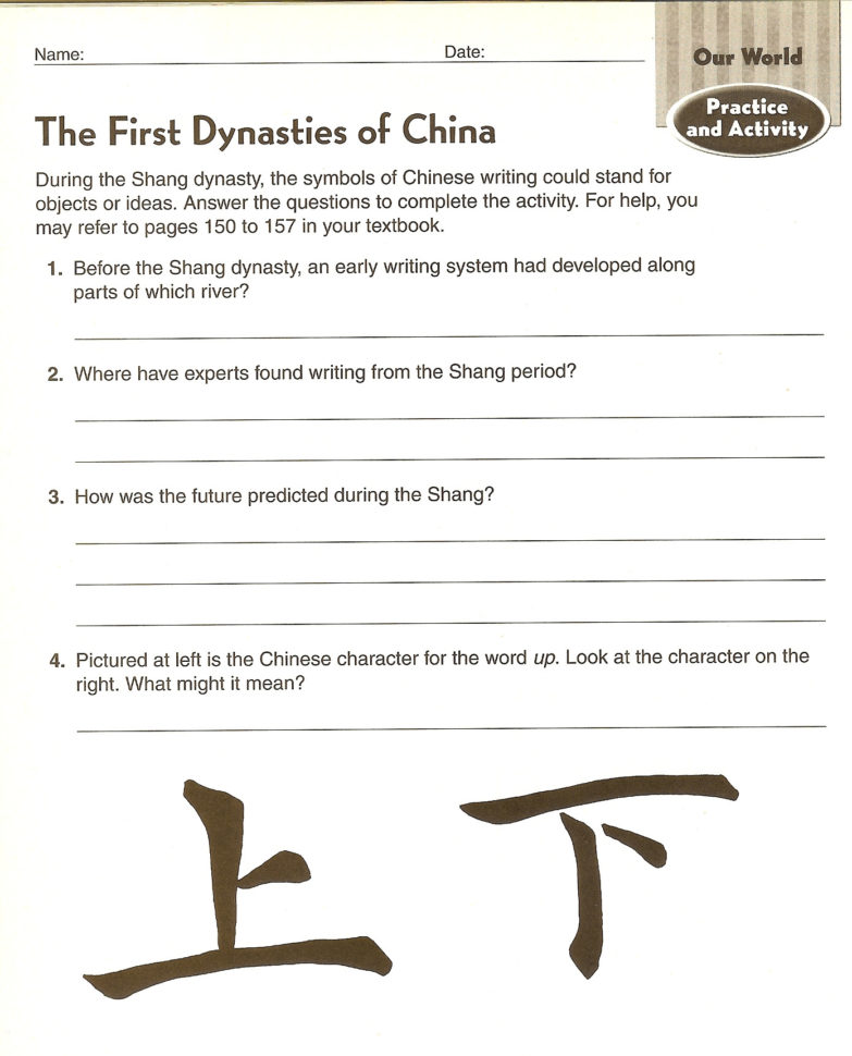 Chapter 5 Ancient China  Mr Proehl's Social Studies Class