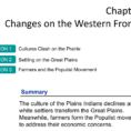 Chapter 5 Changes On The Western Frontier