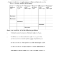 Chapter 5 Post Test Worksheet