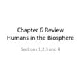 Chapter 6 Review Humans In The Biosphere
