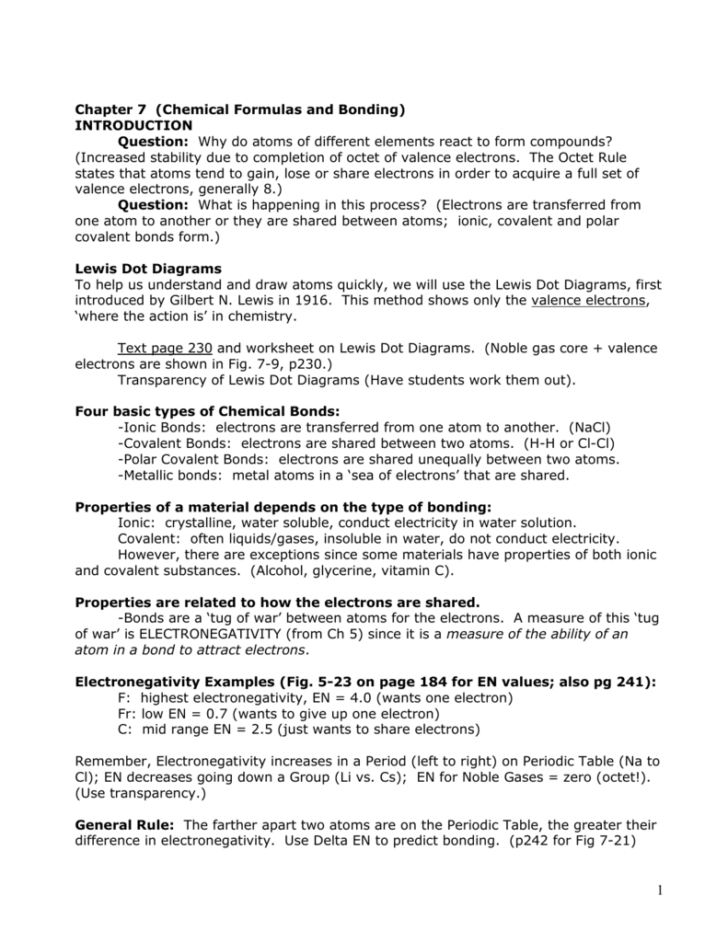 Worksheet Chemical Bonding Ionic And Covalent Answers Part 2