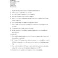 Chapter 7 Test Review Sheet  Cellular Respiration