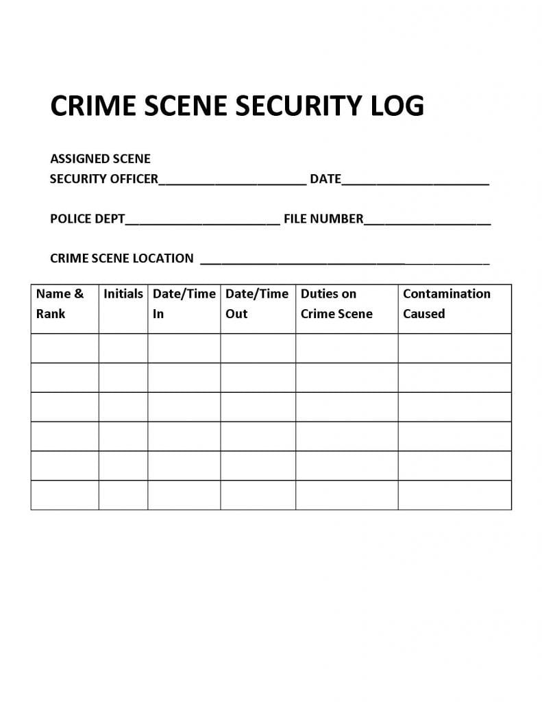 Chapter 8 Crime Scene Management – Introduction To Criminal