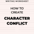 Character Conflict  How To Create Compound  Resolve Conflict