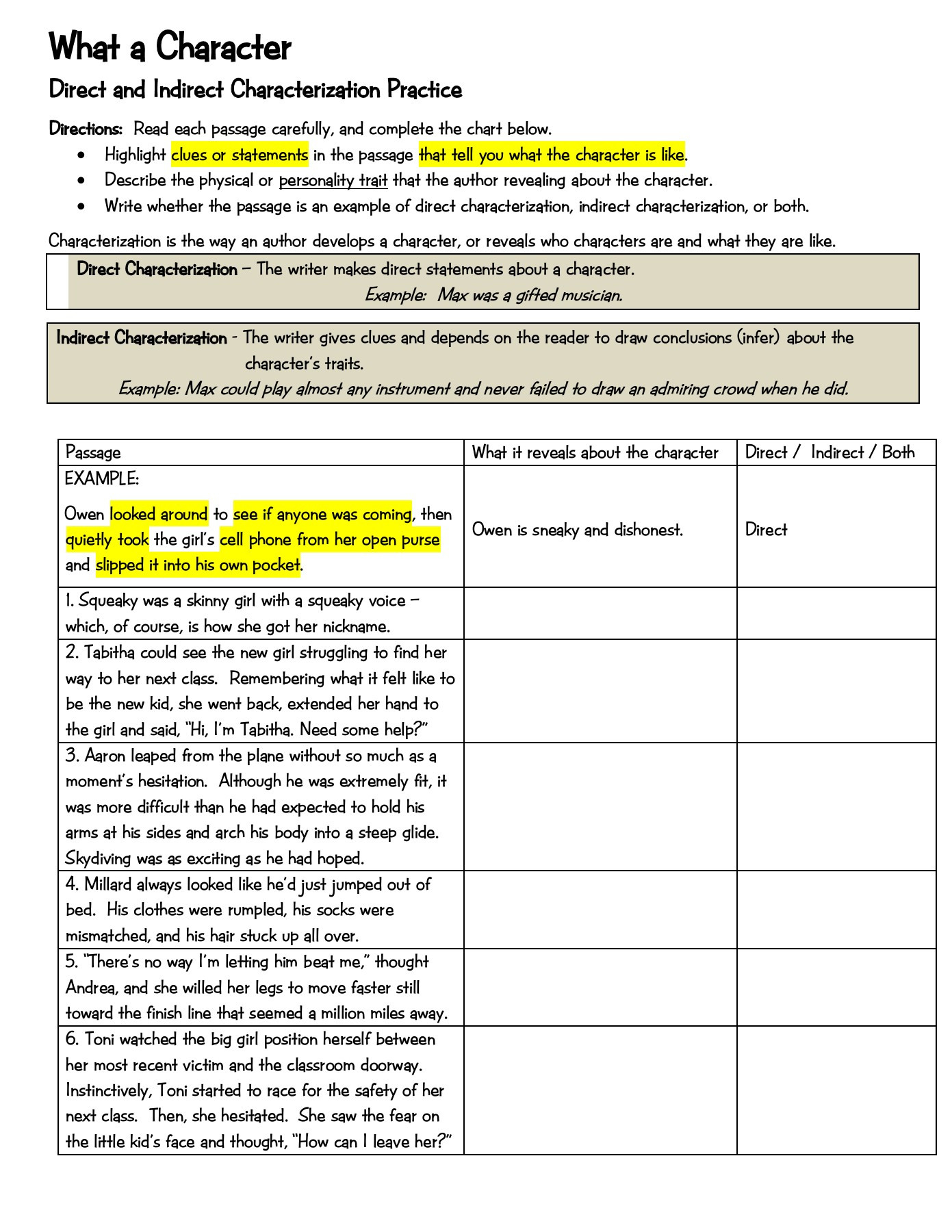 characterization-1-pages-1-2-text-version-anyflip-db-excel