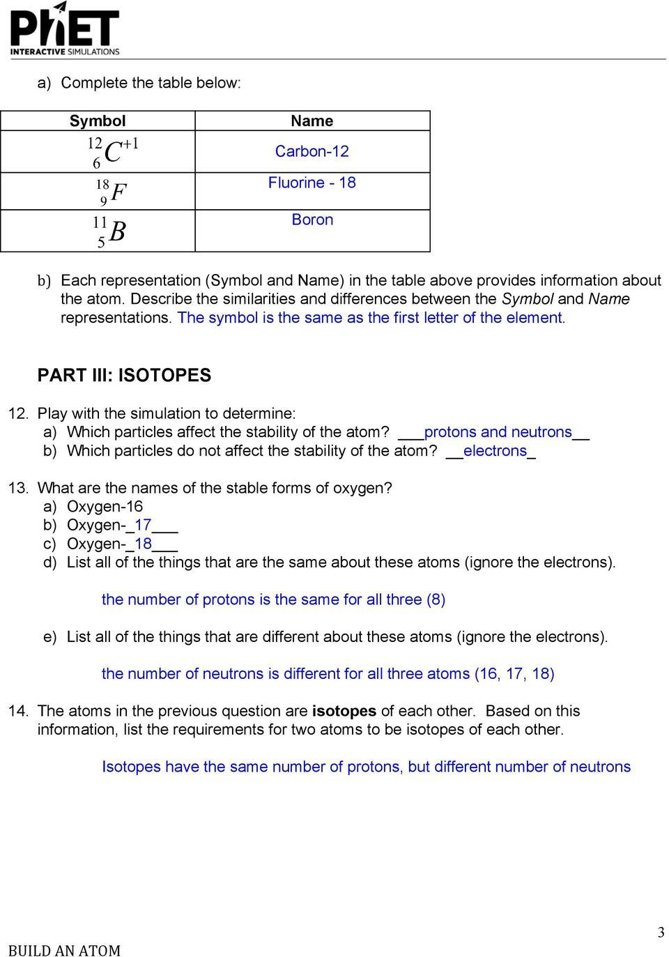 Charges Of Ions Worksheet Answer Key Db excel