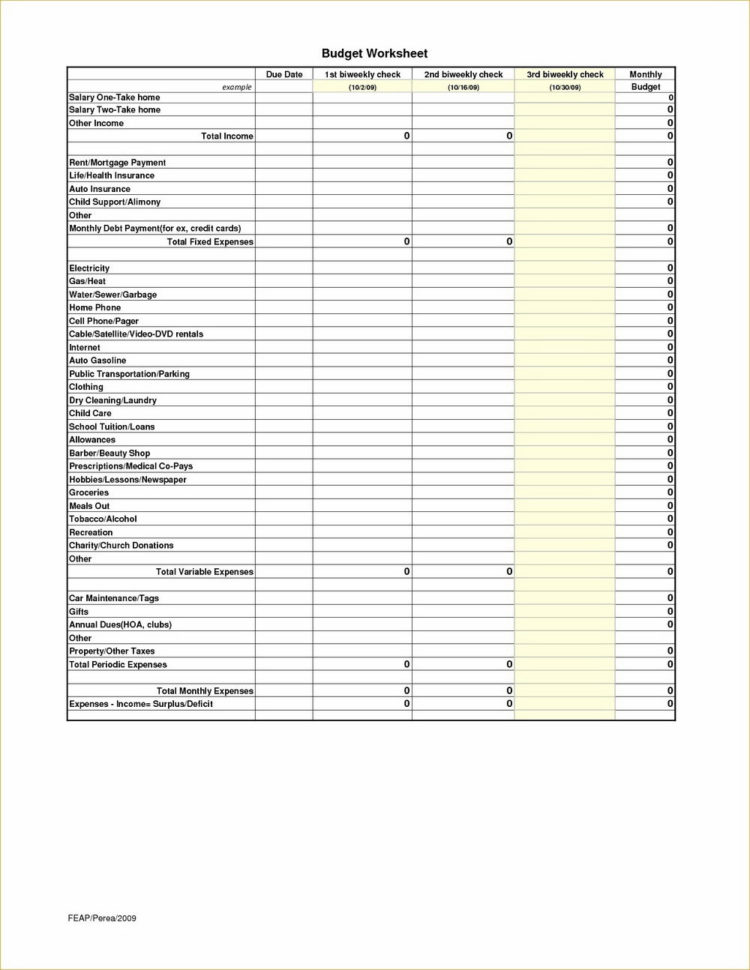 Donation Worksheet Tax Deduction Value — Db 9335