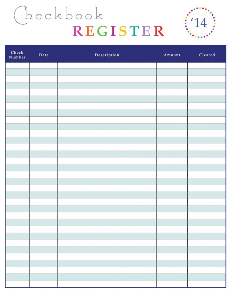 Checkbook Register Worksheet 9 1275X1650  Bibruckerholz