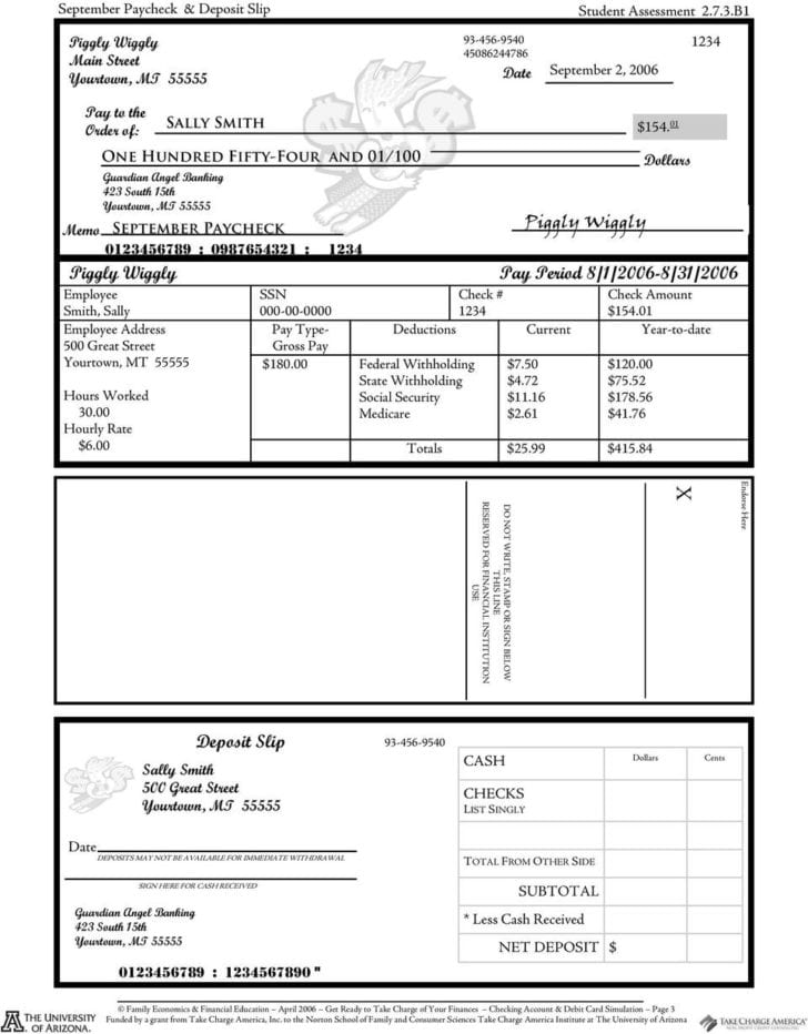 Managing A Checking Account Worksheet Answers Db excel