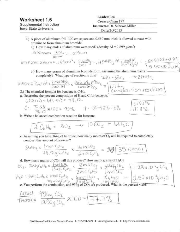 Chem 177 B Supplemental Instruction  Dean Of Students
