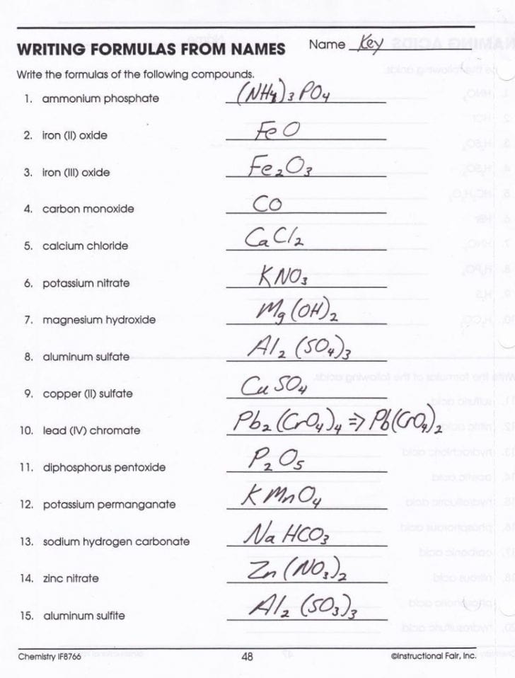chemical-formula-worksheet