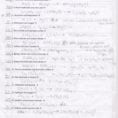 Chemical Reactions Worksheet Answers