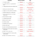 Chemistry 1 Worksheet Classification Of Matter And Changes