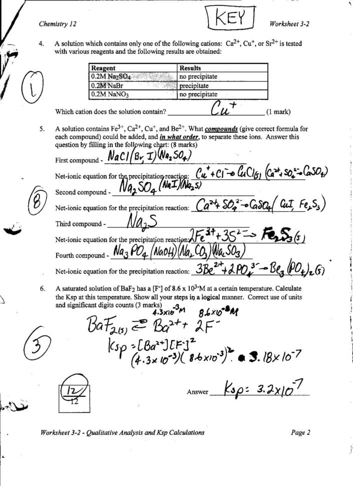 Chemistry 12